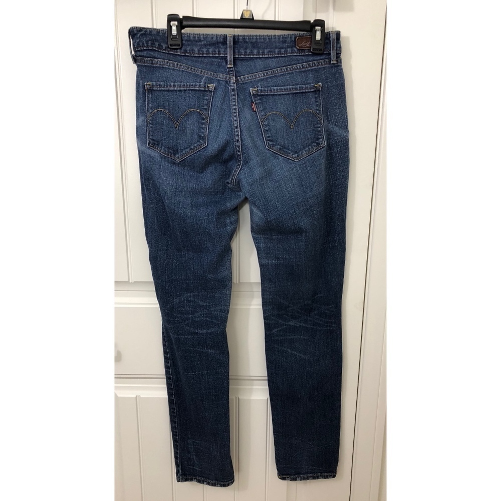 Levi's Bold Curve Skinny Destroyed Jeans Inseam 31 - Picture 3 of 8